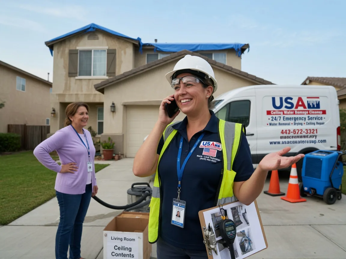 Ceiling Water Damage Restoration Houston, AK FAQs